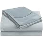 Renaissance Collection 600-Thread-Count Cotton Sateen Queen Sheet Set, Teal