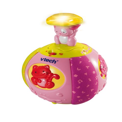 Childrens Toyshop  Toys : Vtech Pink Pop Up Surprise Ball