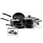 Farberware Superior 12-Piece Cookware Set, Black