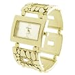 Geneva Platinum Unique Textured Stretch Watch