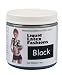 Liquid Latex Fashions Ammonia-Free Body Paint, Black, 16-Ounce Jar
