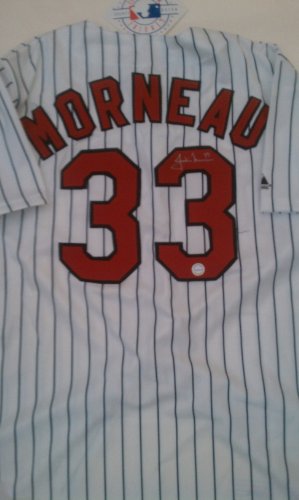 Justin Morneau autographed Baseball Jersey (Minnesota Twins)