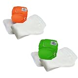 41t0I6G%2BSuL. SL160  SoftBums One Size Fits All Cloth Diapers 5 Piece Sets (2 PK   Pumpkin & Sprout) W/ SUPER Dry Touch Pods