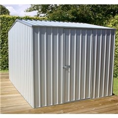 OXFORD:8ft x 10ft Premier Zinc Metal Shed (2.26m x 3m): Amazon.co.uk