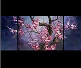 Chinese Feng Shui Painting Flower Painting Plum Blossom Painting 248 41t0IpauIPL. SL160 Modern Abstract Art Oil Painting STRETCHED READY TO HANG OPC215