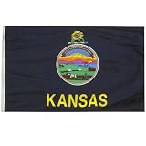 4x6 ft. Kansas State Flag for Outdoor Use