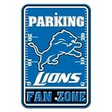 NFL Detroit Lions Plastic Parking Sign