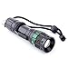 3000 Lumen Zoomable Cree Xm-l T6 LED Flashlight Torch Zoom Lamp Light Black