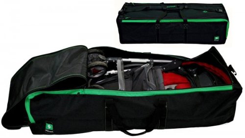 Rover Gear Greenwich Travel Stroller Bag, Black