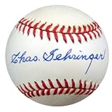 Charlie Chas. Gehringer Autographed AL Baseball PSA/DNA #M55698