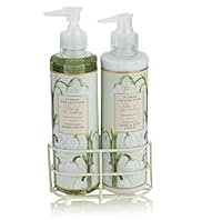 Floral Collection Lily of The Valley Twin Rack Set