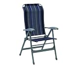 bel-sol Chaise pliable en aluminium PICASSO terra