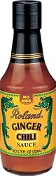 Roland Ginger Chili Sauce, 6.7-Ounce Glass Bottle (Pack of 12)
