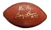 Autographed Purple People Eaters Football