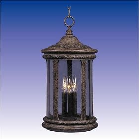 Maxim Lighting 5507CDET - Castleton 3 Light Outdoor Hanging Lantern - 5507CDET by Maxim Lighting