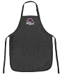 Boise State Apron NCAA College Logo Black Boise State University Broncos TOP RATED for Grilling, Barbecue, Kitchen and Cooking Best Unique Gifts for a Man, Men, HIM HER Women, Ladies. GIFT IDEA!