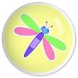 Flowerland Dragonfly Knob by Olive Kids