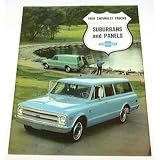 1968 68 Chevrolet Chevy SUBURBAN PANEL Truck BROCHURE 