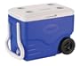 Coleman 40-Quart Wheeled Cooler, Blue