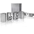 Paradigm Cinema 90 CT 5.1 Home Theater Surround Sound System (Silver)