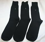 Polo Ralph Lauren Set of Three Mens Dress Socks, Solid Black, Grey Pony, Slightly Ribbed (Size 10 13) 41t0c68wIhL. SL160 Polo Ralph Lauren Set of Three Mens Dress Socks, Solid Black, Grey Pony, Slightly Ribbed (Size 10 13)