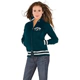NFL Philadelphia Eagles Women's Touch Upper Deck Sweater, Green, Small