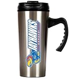 Kansas Jayhawks 16oz Stainless Steel Travel Mug