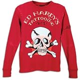 Ed Hardy Specialty Small Skull L/S Tee - Men's