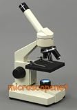 Student Monocular Biological Microscope 40x~400x with LED light