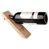 Gravity Defying Wine Bottle Stand - Wood, Single Bottle Holder