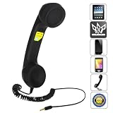 TaoTronics Universal Retro TELE Handset Rubber Style for iPhone HTC Nokia Laptop