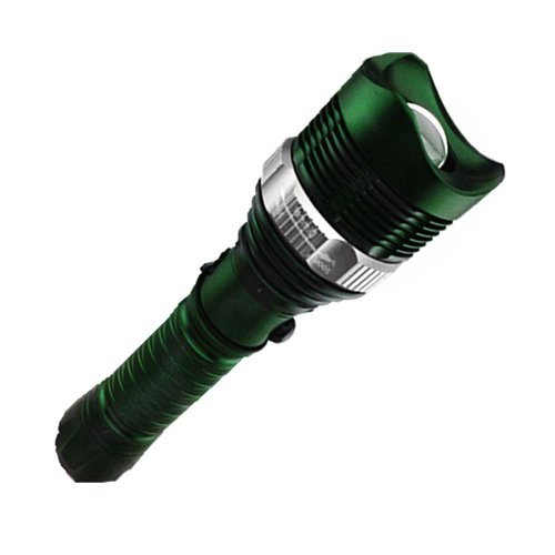 Aubig 224 190LM CREE Zoomable Lampe de poche à LED Torche Rechargeable 18650 Chargeur de batterie Pour camping