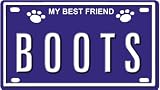41t0ohN5w4L. SL160  BOOTS Dog Name Plate for Dog House. Over 400 Names Availaible. Type in Name Dog Plate in Search. Your Dog Name will show up.