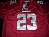 Reebok Authentic Taylor Mays Home Red San Francisco 49ers Size 54 Jersey