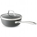 cooks Hard Anodized 3qt Saucier - Charcoal