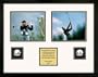 Hale Irwin & Gary Player Framed Used & Autographed Golf Balls
