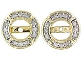 10KT .25CTW DIAMOND EARRING JACKETS