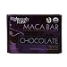 Gourmet Organic Raw Chocolate Bars - MACA COVERED CHOCOLATE TRUFFLE - 55% RAW DARK CHOCOLATE (01/2.3 oz Bar)