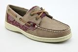 Sperry Top Sider Bluefish Womens SZ 7.5 Brown Greige/Rose Bouc Boat Shoes
