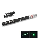 5mw 532nm Astronomy Powerful Green Laser Pointer - Black
