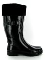 New! Ladies Black Wellies Cardi Wellington Boots Sizes 3-8