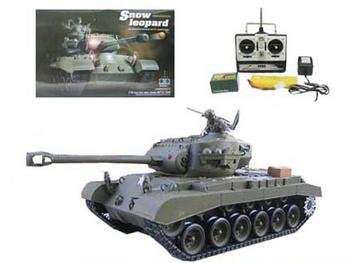 41t101Db8kL RC Snow Leopard Tank Shoots BBs Remote Control 1:16