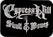Cypress Hill - Skull & Bones Logo - Rectangle Sticker / Decal