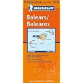 Michelin Map Spain Balears (Balearic Islands: Mallorca, Ibiza, Menorca)579