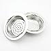 2pcs Stainless-Steel Kitchen Sink Strainer - Large Wide Rim 4.3