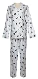 Lanz of Salzburg SCOTTIE DOGS Woman Flannel Pajamas