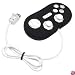 Silicone Skin Case for Nintendo Wii Classic Controller - Black