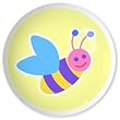 Flowerland Bubblebee Knob by Olive Kids