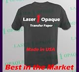 Laser 1 Opaque Dark Shirt Heat Transfer Paper 8.5x11 500 Sheets