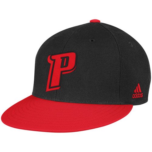 adidas Detroit Pistons Black-Red Vibe Snapback Adjustable Hat